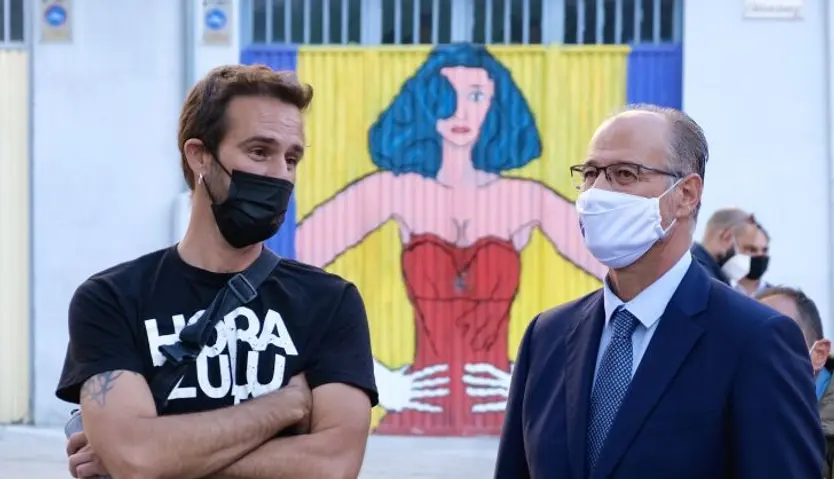 Luis Fuentes en el Barrio del Oeste