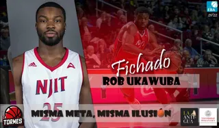 Rob Ukawuba, nuevo jugador del CB Tormes / FOTO CB Tormes