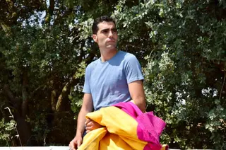 El novillero salmantino Juan Antonio Pérez Pinto ante su cita con Las Ventas