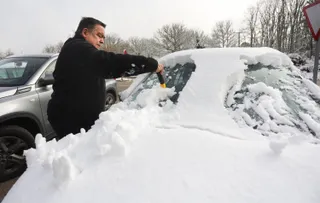 Nieve en el sur de Salamanca. ICAL VICENTE (3)