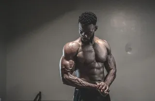Abs adult biceps body
