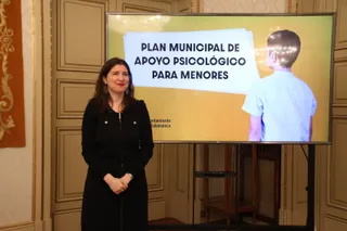 Miryam Rodríguez, presenta un nuevo programa municipal de apoyo psicológico para menores