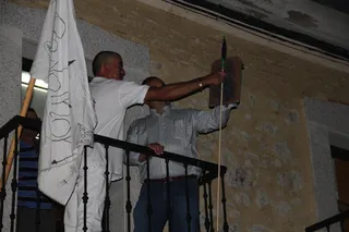 Fiestas en Sancti Spiritus: Chupinazo