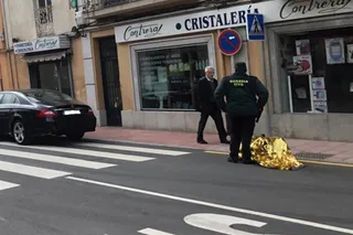 Una mujer ha resultado herida de diferente consideración tras ser atropella en la calle del Carmen de Peñaranda