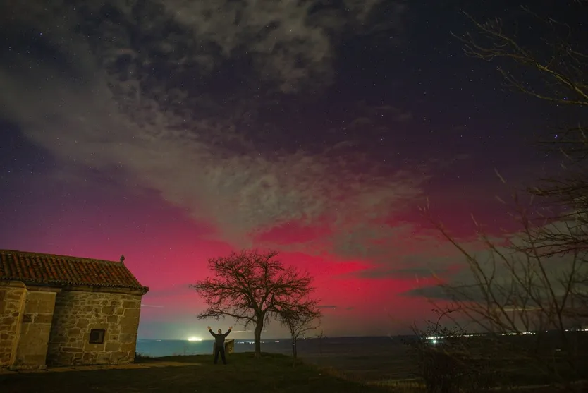 Aurora Boreal en la Ermita del Viso
