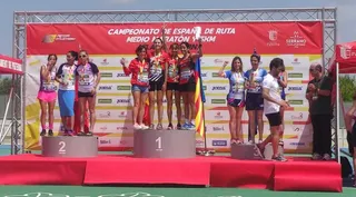 Gema Martín en el Campeonato de España de Media Maratón