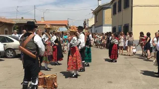 Fiestas en Valdelosa: Procesión de San Roque