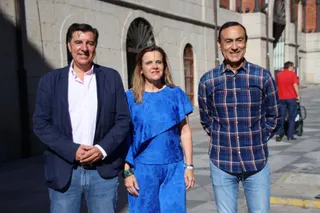 José Antonio Bermúdez de Castro y Esther del Brio, explican las medidas del programa electoral del PP en materia de fiscalidad