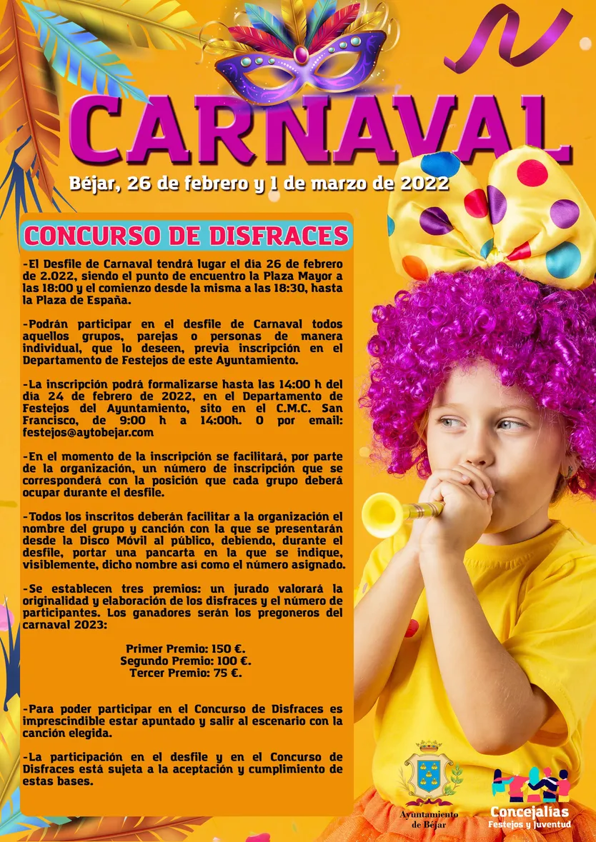 CARTEL BASES CARNAVAL 2022