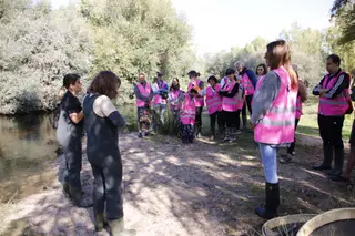 Almudena Partes participa en una nueva actividad de voluntariado ambiental