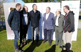 Jesús del Caso quiere reflejar "el sueño de abulenses dando pedales"