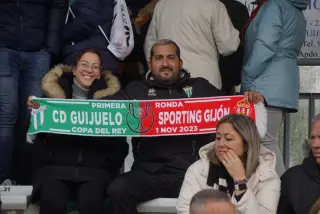 Partido de Copa del Rey del Guijuelo frente al Deportivo de la Coruña en 2022