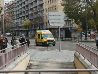 Ambulancia en el paseo de la Estación | S24H