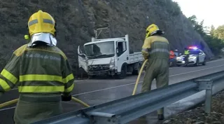 Accidente en la carretera de Alba de Tormes