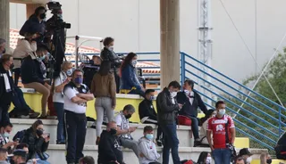 Cámaras de televisión en el Reina Sofía / FOTO SALAMANCA24HORAS.COM