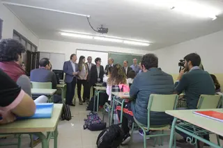 Presentanción nuevo ciclo formativo de grado superior en Ganaderia y Asistencia en Sanidad. Foto de archivoAnimal