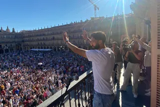 GALERÍA | Recibimiento en el ayuntamiento al Salamanca CF UDS