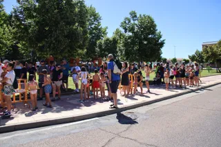 Fiesta del agua en Carbajosa