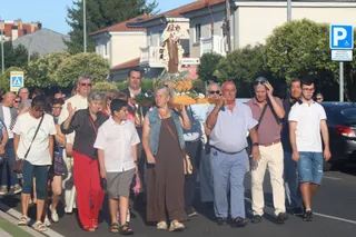 Misa y procesión de la Virgen del Carmen en Santa Marta.