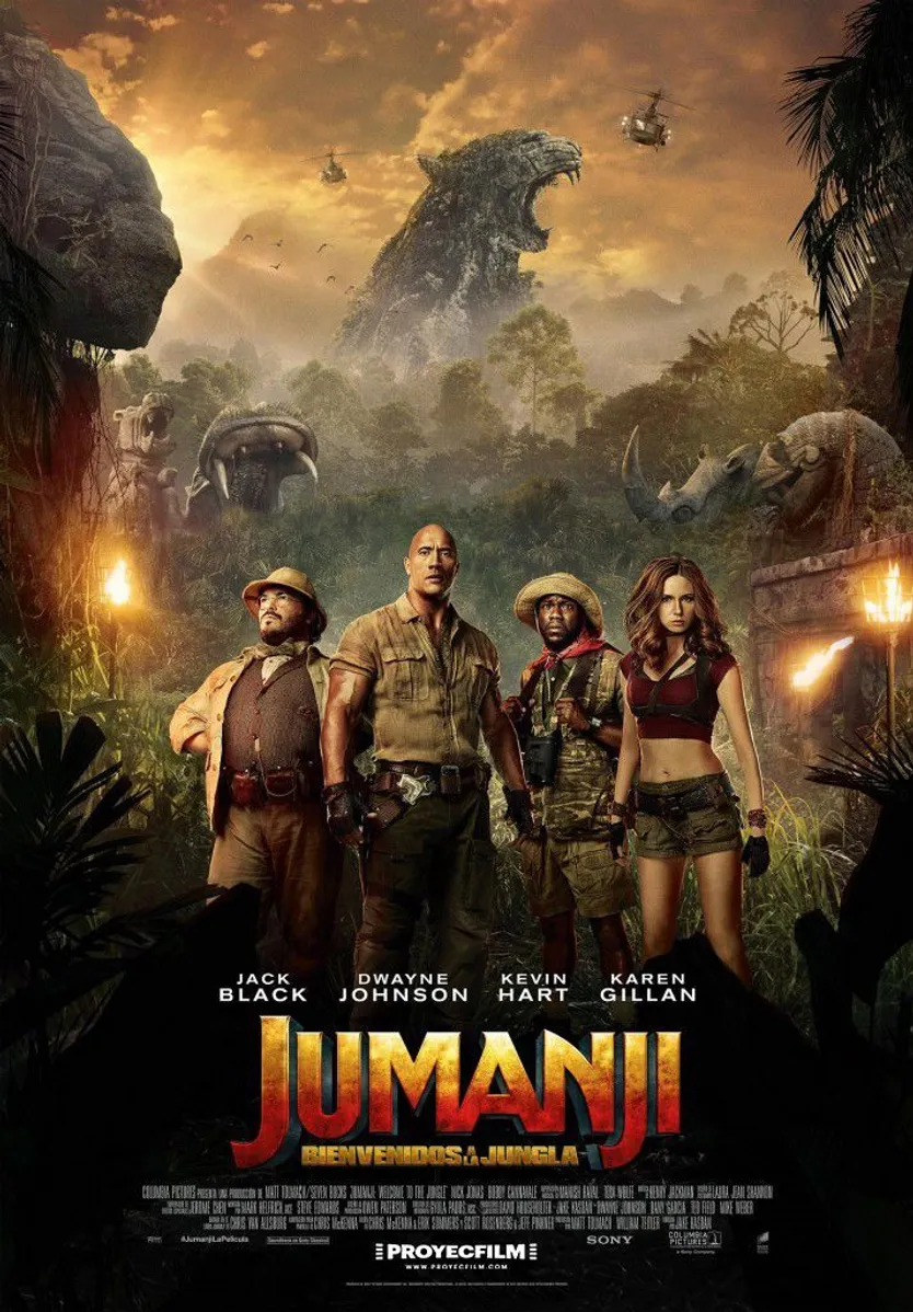 Jumanji Bienvenidos a la jungla