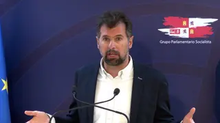 Tudanca, en rueda de prensa. - EUROPA PRESS