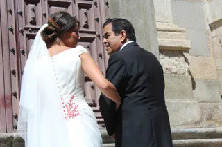 Boda de lujo entre Javier Valverde y Flavia