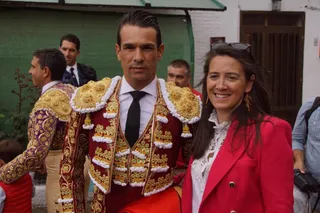 Ambiente en el patio de cuadrillas de La Glorieta, sábado 16 de septiembre (1)