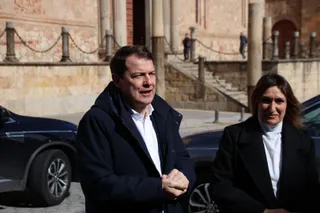 Alfonso Fernández Mañueco, participa en el acto de celebración por el 50 Aniversario del Colegio Maestro Ávila