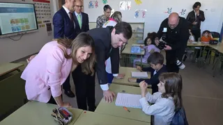 Inauguración del colegio de Aldeatejada, C.R.A. Los Arapiles
