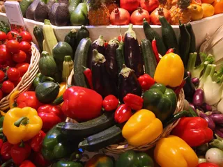 Frutas y verduras.