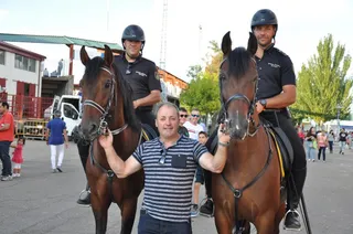 Patrulla a caballo en Salamaq