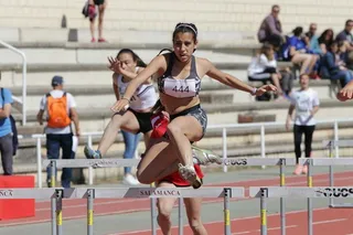 Las Pistas del Helmántico albergan las finales de los Juegos Escolares de Atletismo