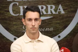 Javi Medina, entrenador de Unionistas.