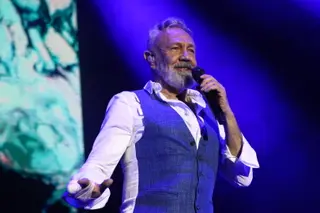 Rafa Sánchez, de la Unión, en concierto en la plaza de la Concordia