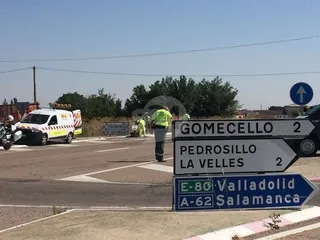 Accidente entre dos camiones en Pedrosillo