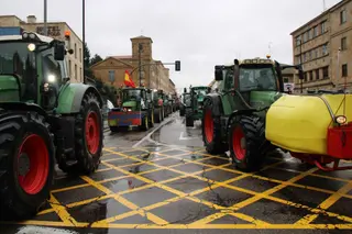 En imágenes la marcha con tractores y vehículos de campo en Salamanca en protesta contra Mercosur | Javier S. Fraile