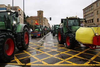 En imágenes la marcha con tractores y vehículos de campo en Salamanca en protesta contra Mercosur | Javier S. Fraile