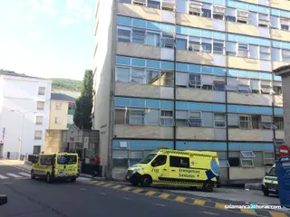 Ambulancia hospital Béjar Virgen del Castañar