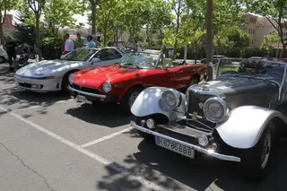 Rally de coches antiguos