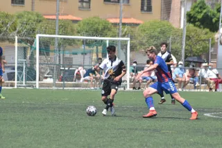 Partido entre la Segoviana B y Unionistas | Foto: Canera Unionistas (@USCFbase)