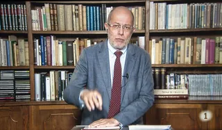Francisco Igea en su intervención desde la casa de sus padres | Agencia ICAL