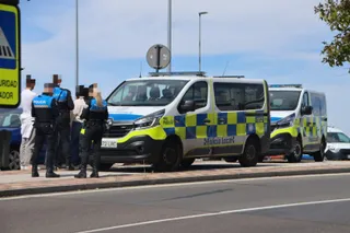 Accidente rotonda Hospital