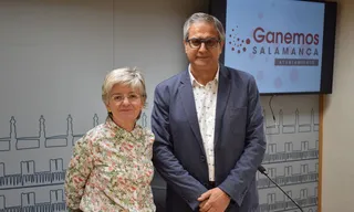 Pilar Moreno Gabriel Risco Ganemos Salamanca