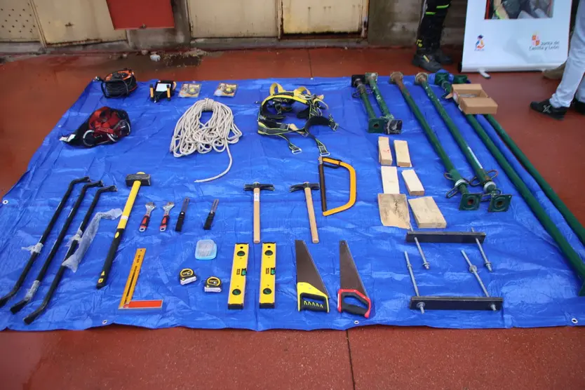 Inauguración de el Curso de "Estructuras colapsadas" para bomberos