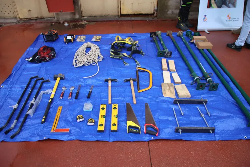 Inauguración de el Curso de "Estructuras colapsadas" para bomberos