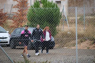 Chapela no se entrenó con Unionistas | FOTO SALAMANCA24HORAS.COM