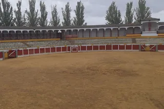 Estado de la Plaza de toros La Florida tras los trabajos de adecuación y mantenimiento del Ayuntamiento de Peñaranda