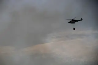 Helicóptero De Extinción De Incendios