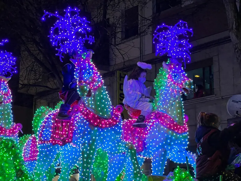 Cabalgata de Reyes Magos en Salamanca, 2022. Foto SALAMANCA24HORAS (31)
