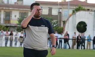 Adrián Fraile, entrenador del Ciudad Rodrigo